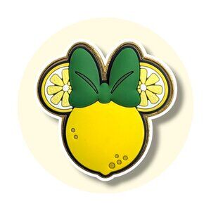 Minnie Mouse Icon Disney Pin: Lemon